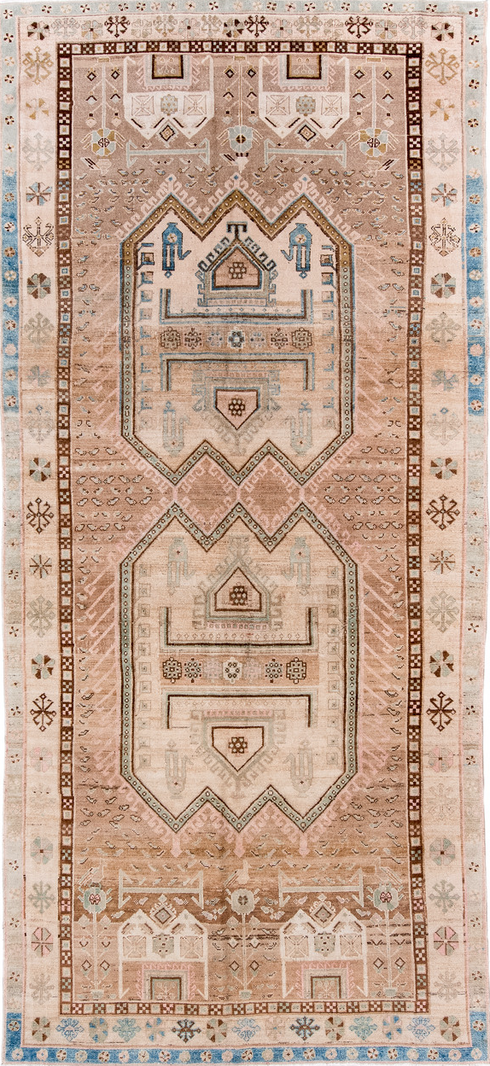 Antique Hamadan Area Rug (5' x 11')